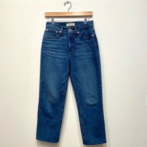 Madewell Perfect Vintage Straight Jeans (Hemmed)